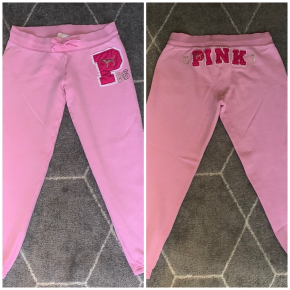 baby pink sweats